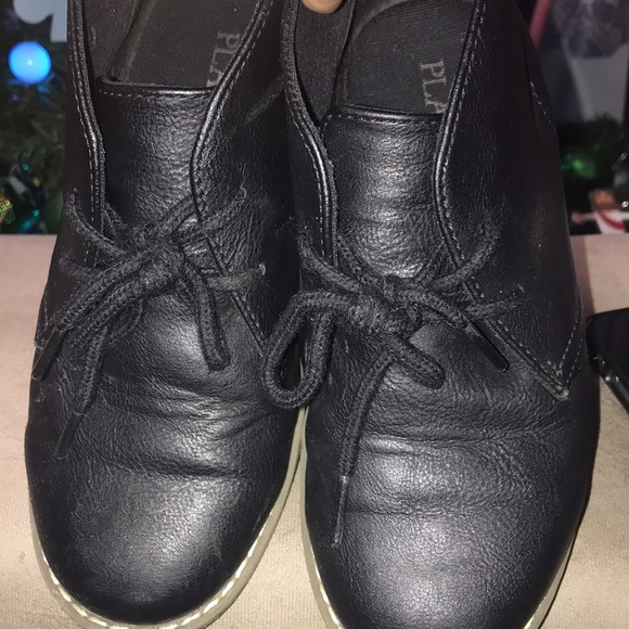 Boys Uniform Lace Up Boots - Black used good condition size 2 - Picture 8 of 8